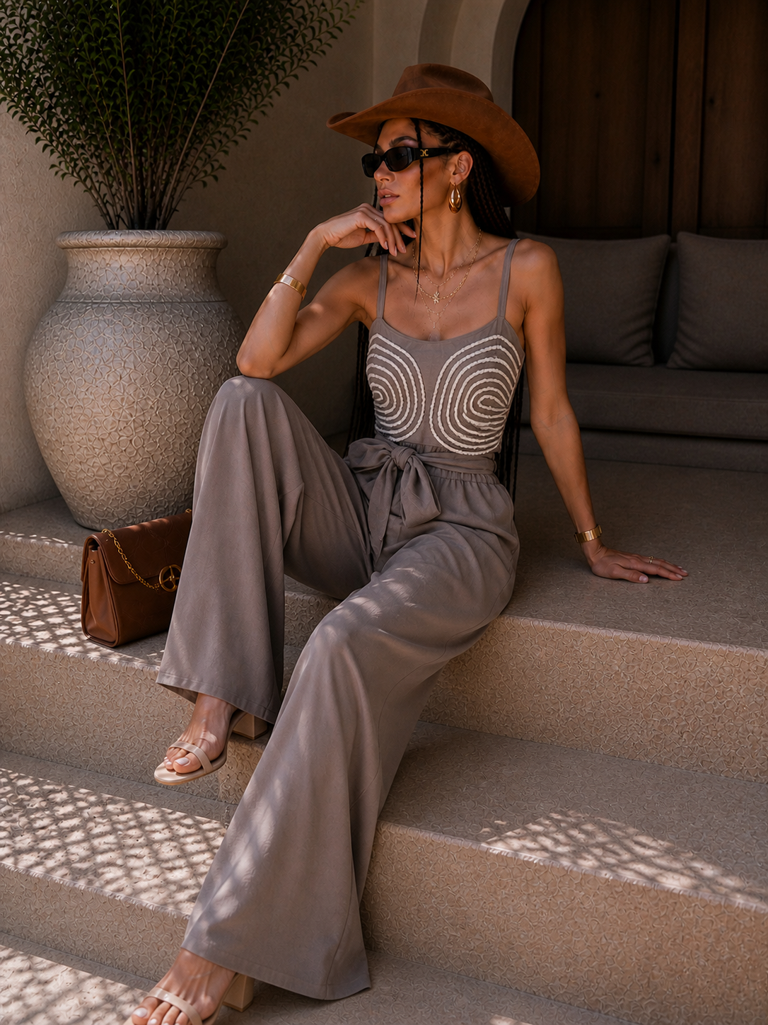 Tuta Elasticizzata Rope Detail - R.a. Boutique