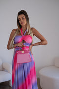 Borsa rosa con cordicina - R.a. Boutique 