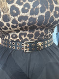 Cintura con doppi occhielli - R.a. Boutique