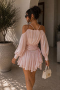 Abito Romantic Rouches Flower - R.a. Boutique