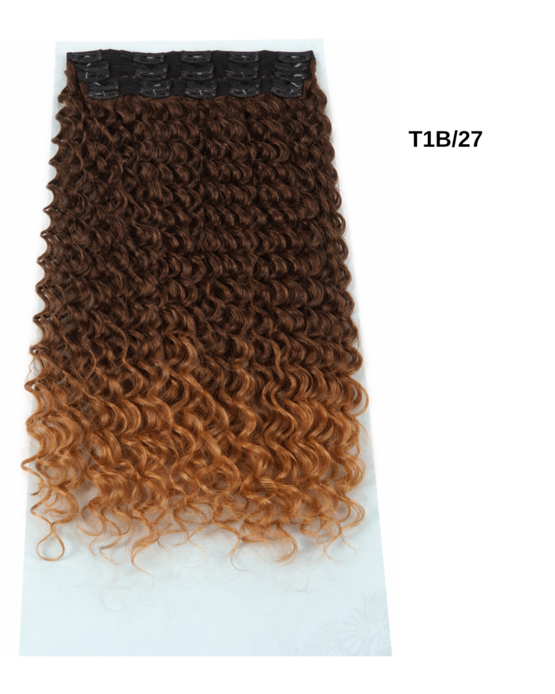 7 fasce Ricce con clip vari colori - R.a. Boutique