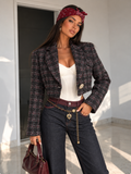 Jeans Palazzo con Dettagli Bordeaux e Catenina Inclusa - R.a. Boutique