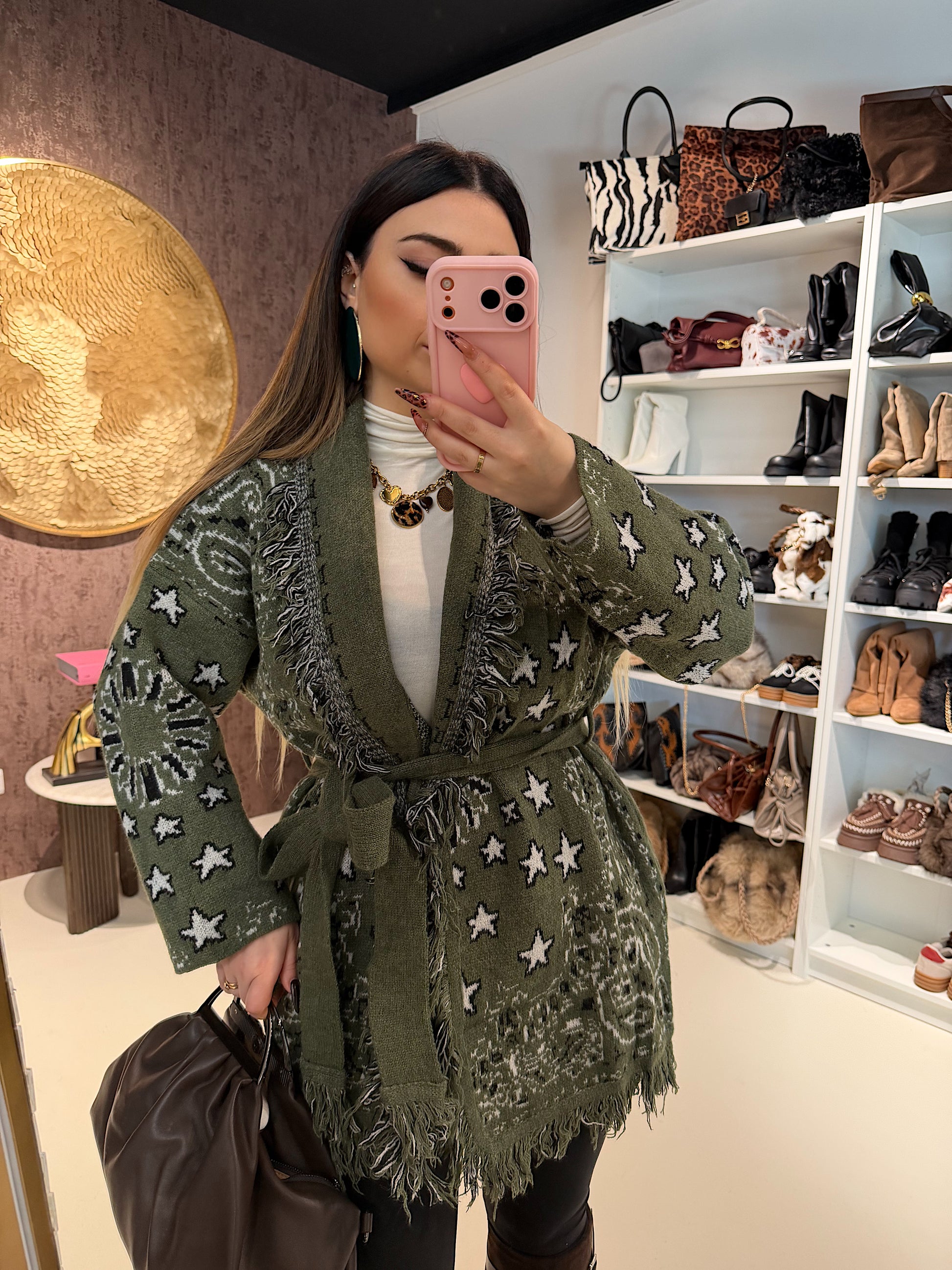 Cardigan Aspen Stars - R.a. Boutique