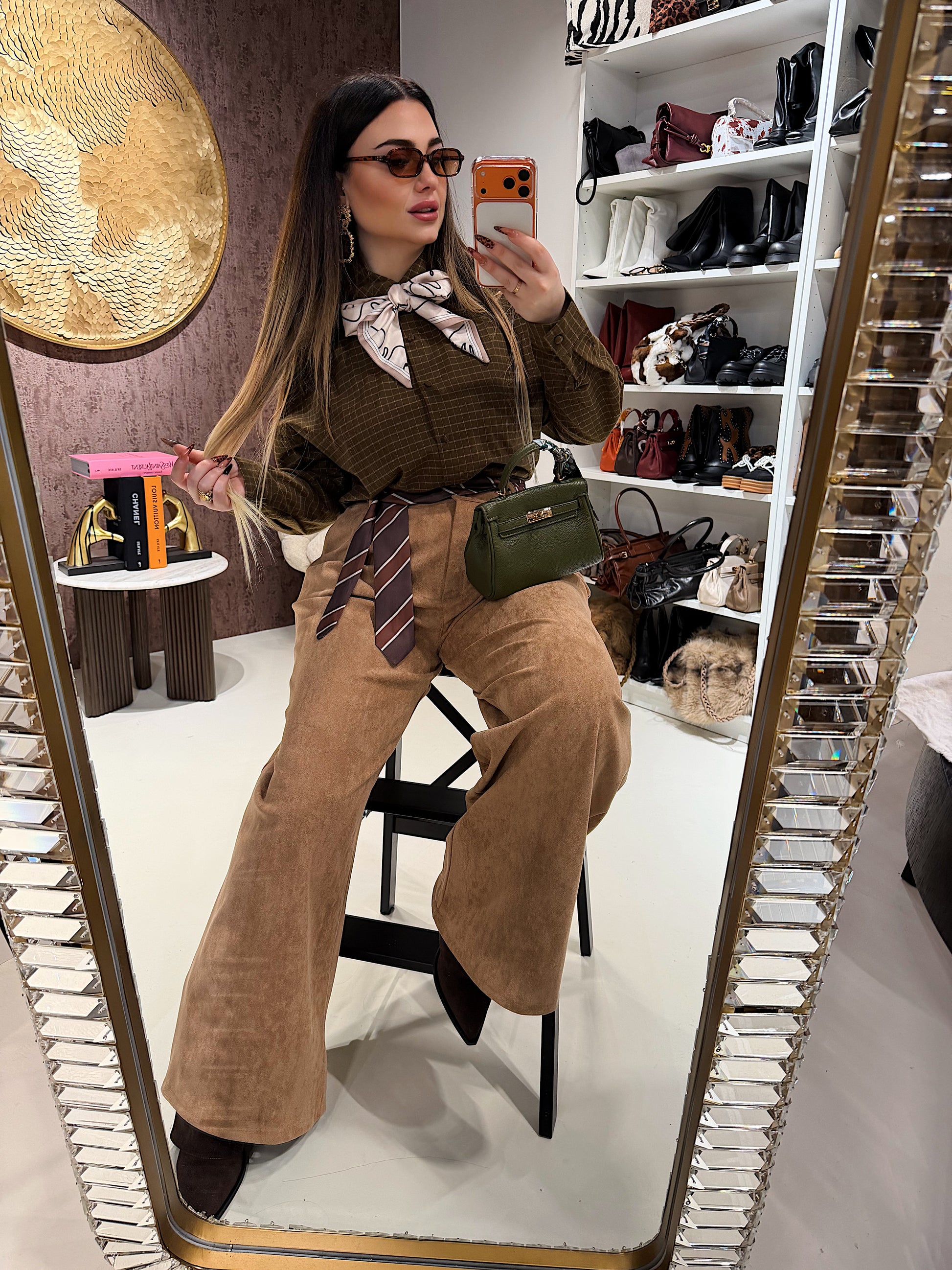 Camicia Olive - R.a. Boutique