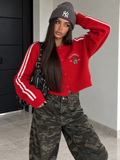Cardigan California Teddy con Righe - R.a. Boutique