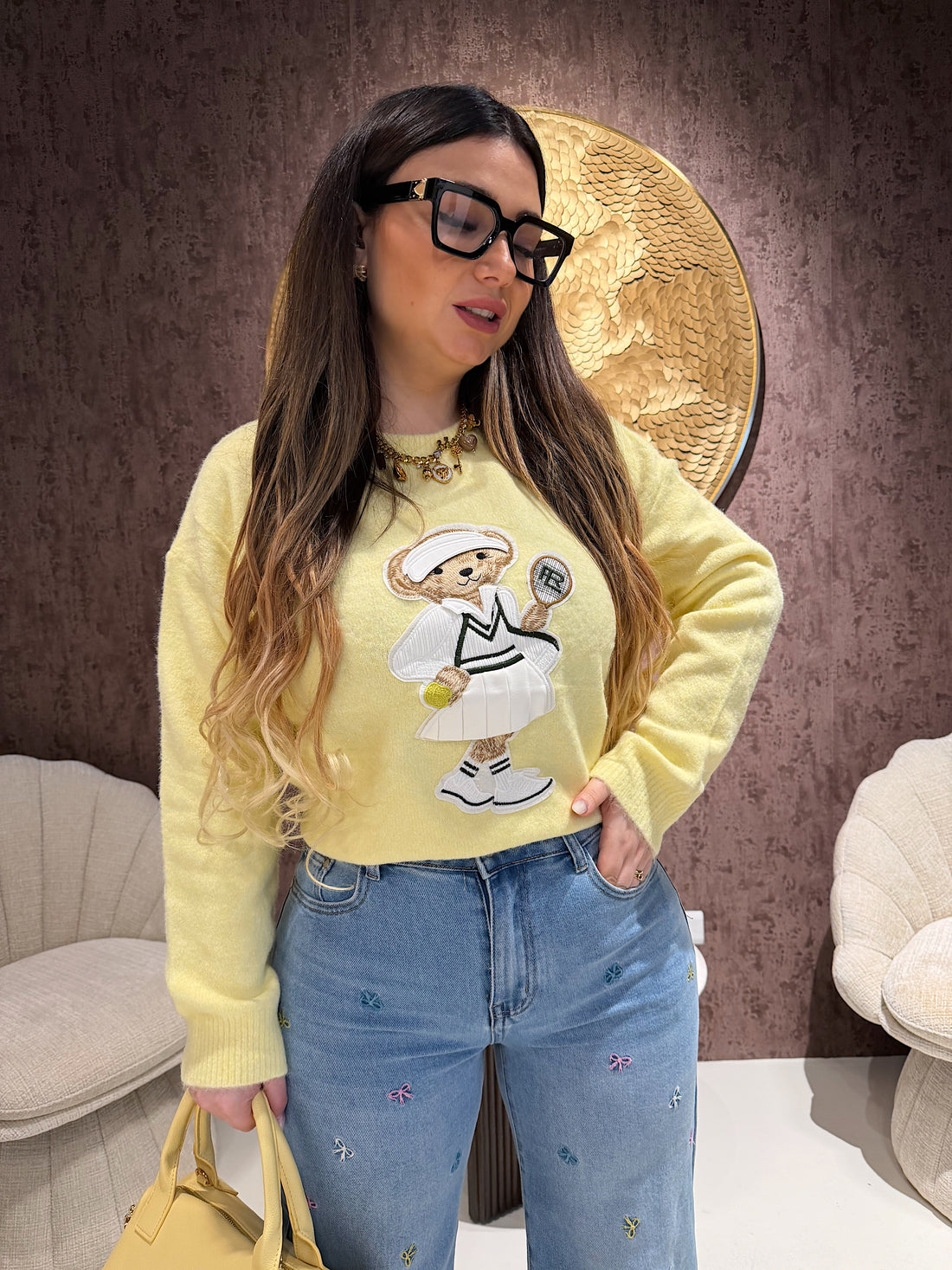 Maglioncino Teddy Tennis