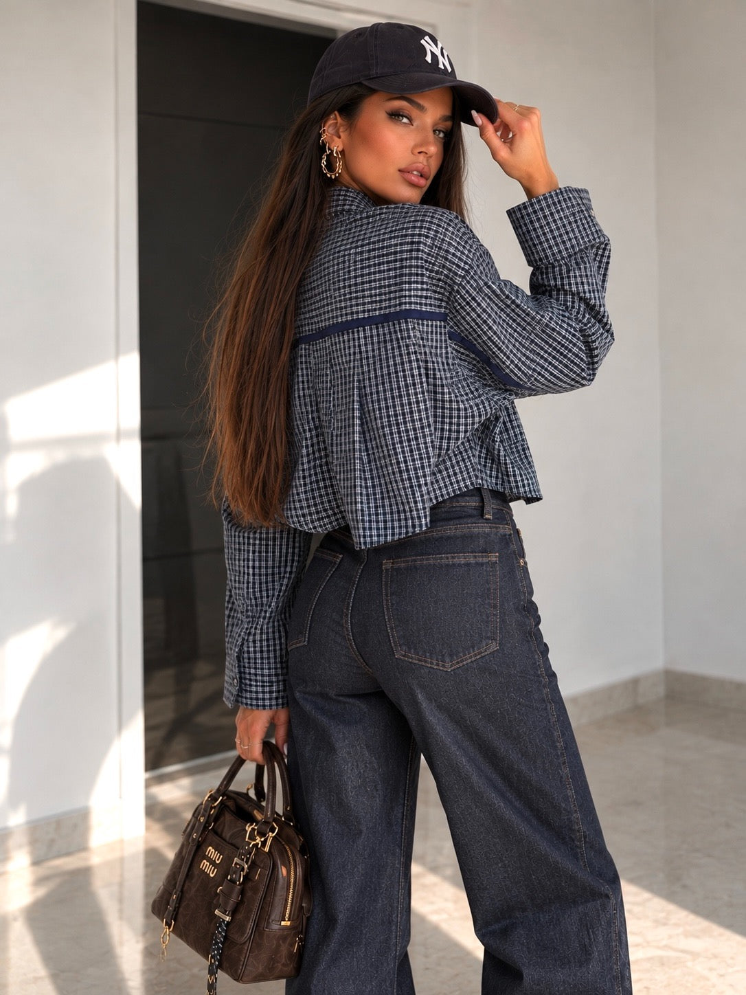 Camicia Check Blu - R.a. Boutique