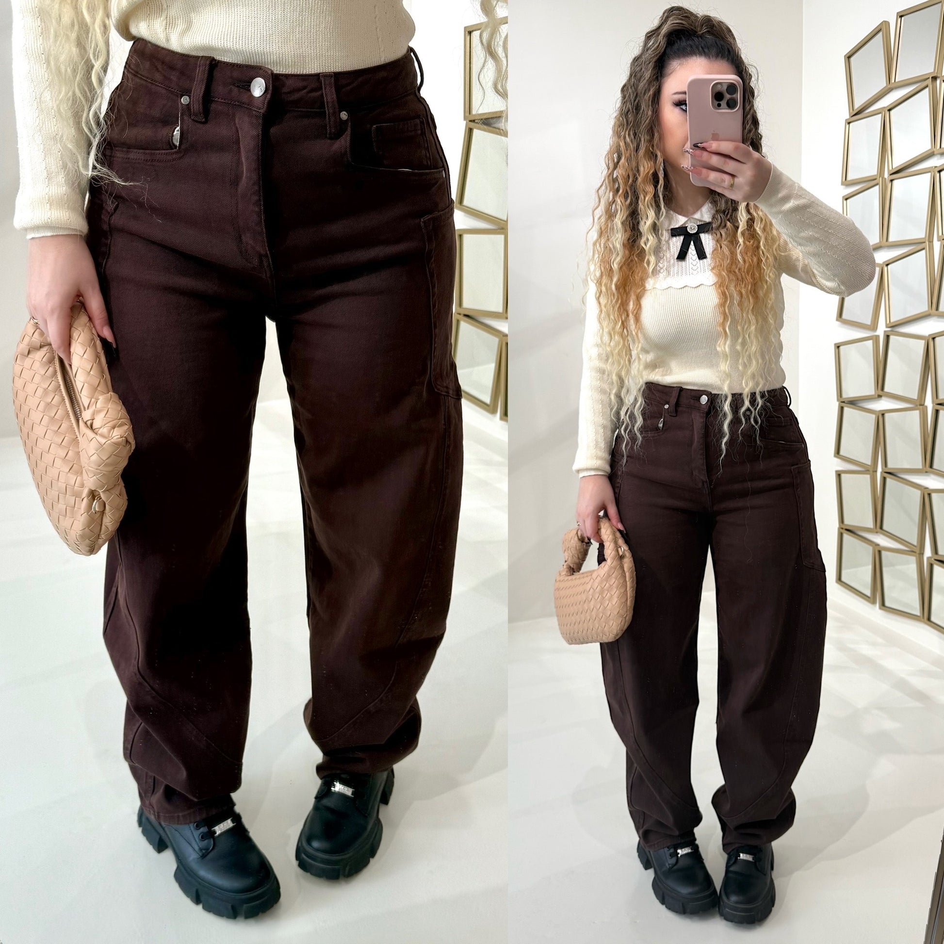 Jeans choco - R.a. Boutique