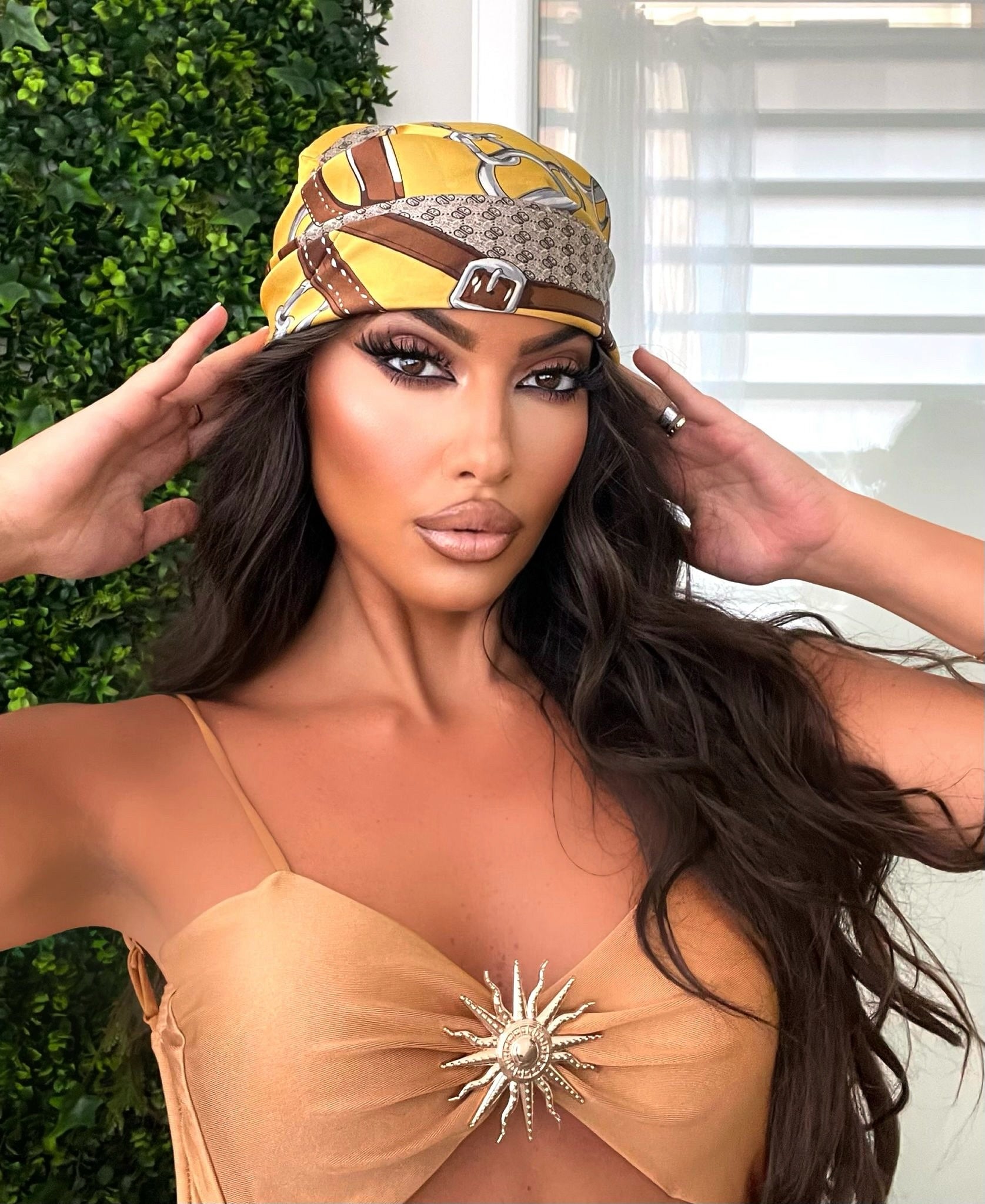 Costume intero con sole gold - R.a. Boutique