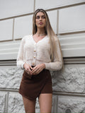 Cardigan morbidissimo beige - R.a. Boutique 