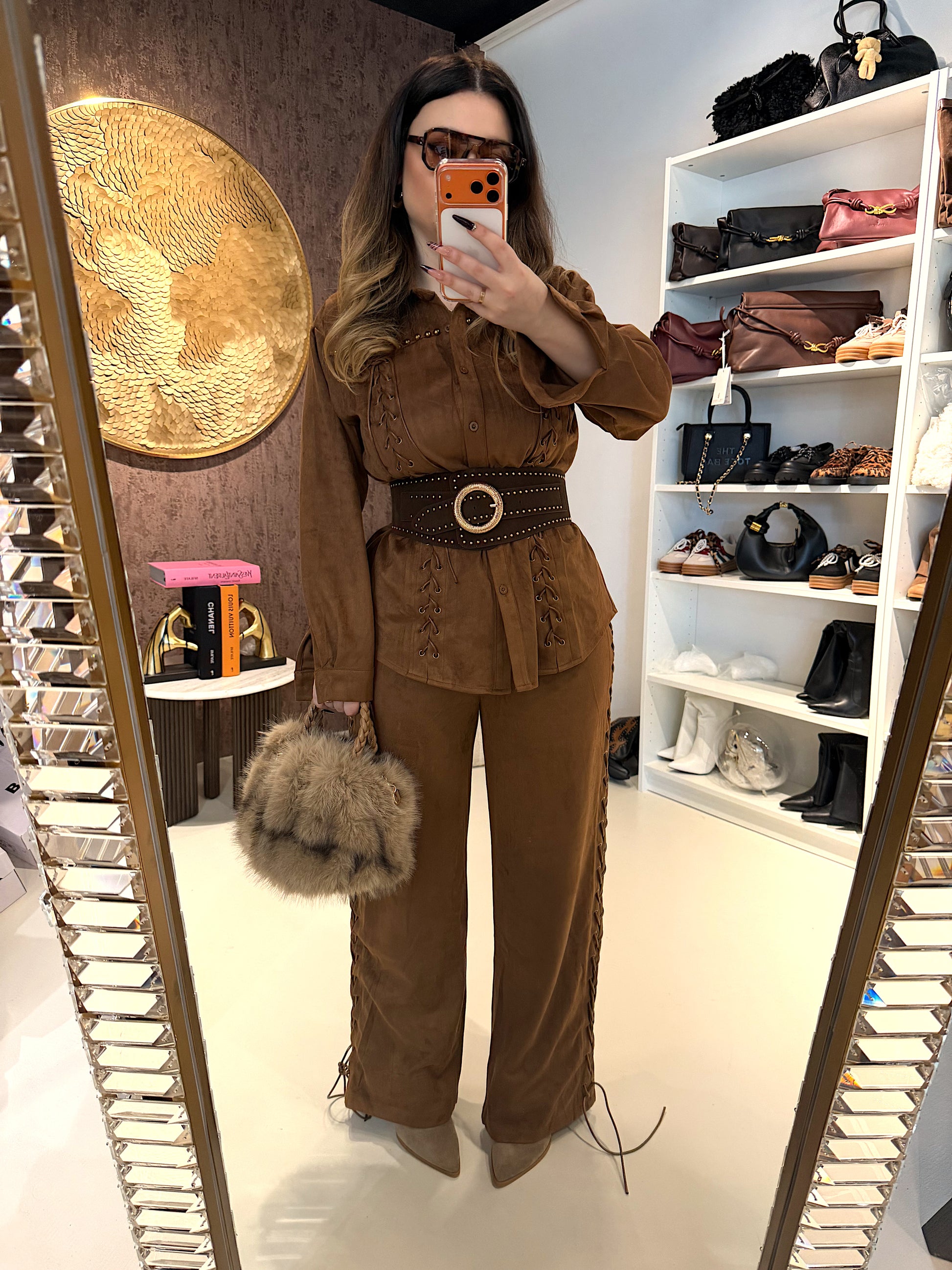 Completo Suede Lace-Up - R.a. Boutique