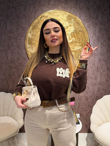 Maglioncino love yourself - R.a. Boutique