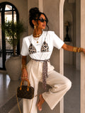 T-Shirt Wild Chic - R.a. Boutique