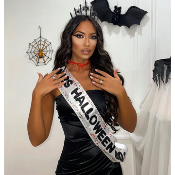 Corona con ragni nera - R.a. Boutique 