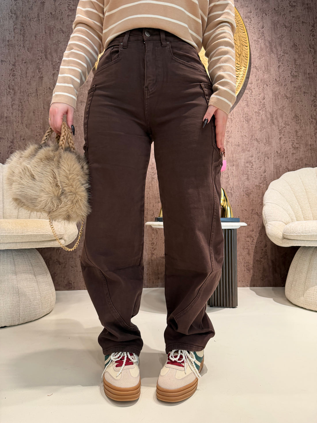 Jeans choco - R.a. Boutique