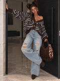 Jeans Sohoo Strappato con cinturina - R.a. Boutique