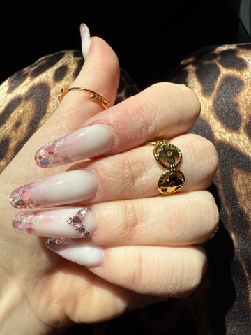 Anello fascia oro con fiori - R.a. Boutique