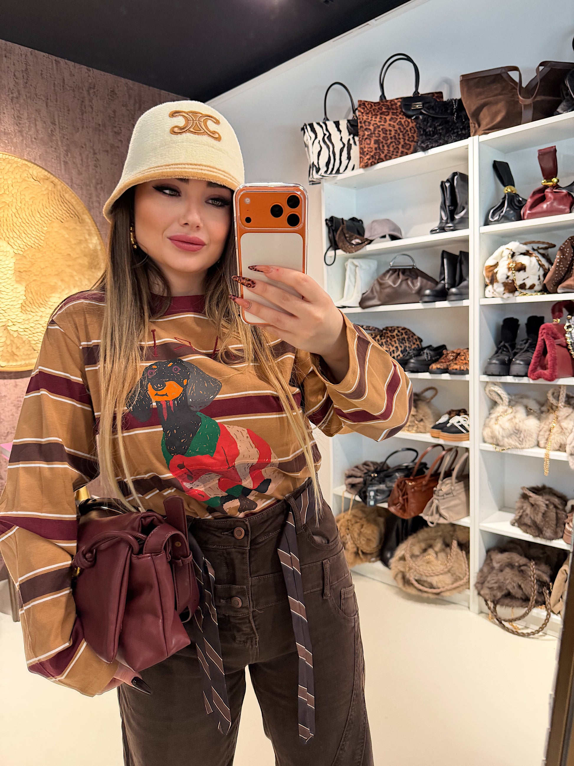 Maglia Paris Bassotto a righe - R.a. Boutique