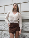 Cardigan morbidissimo beige - R.a. Boutique 