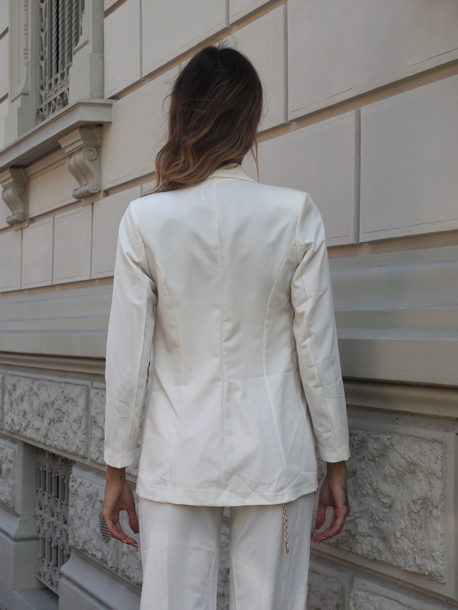 Completo giacca e pantalone burro - R.a. Boutique 