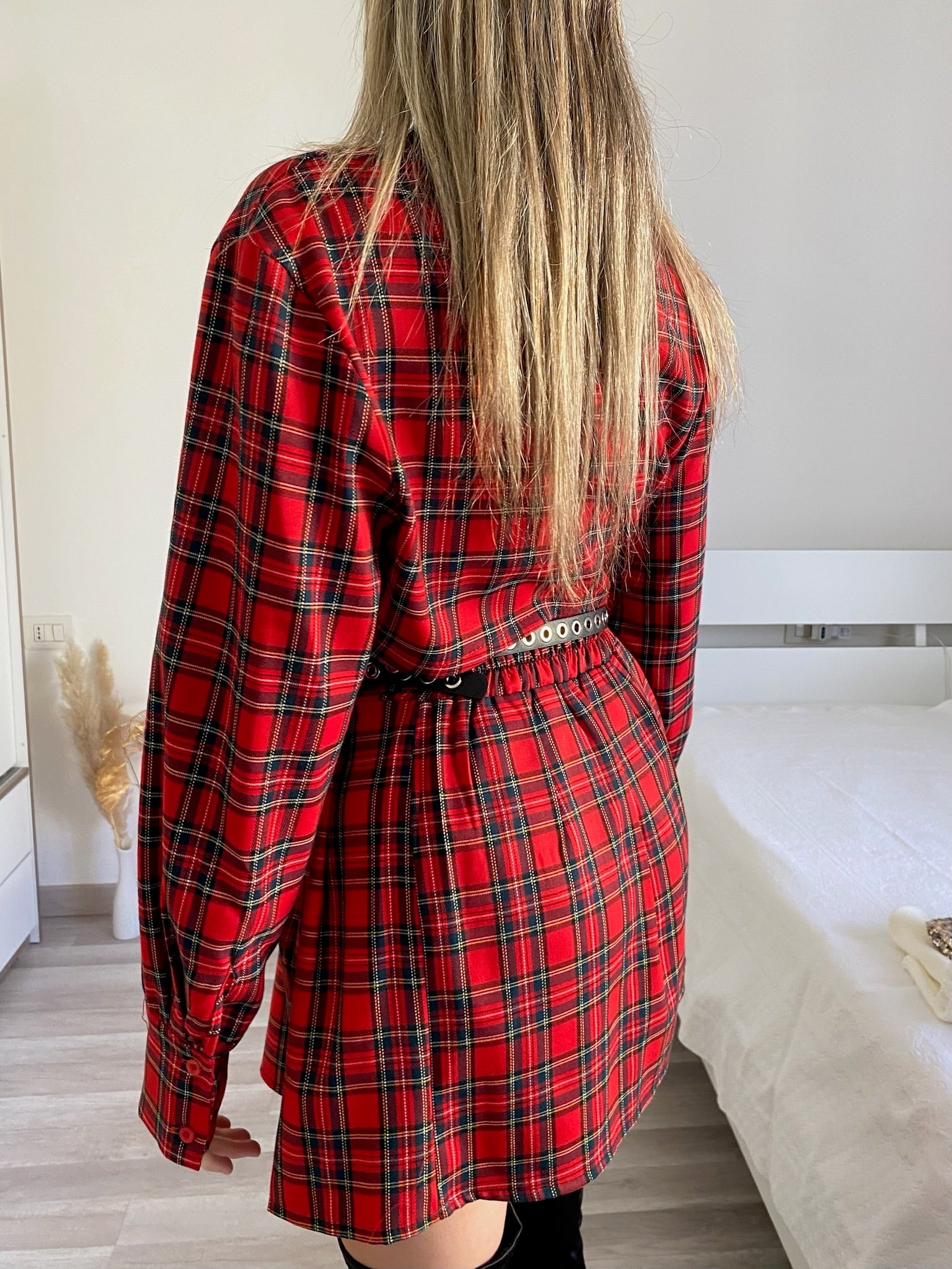 Completo camicia e gonna scozzese - R.a. Boutique 