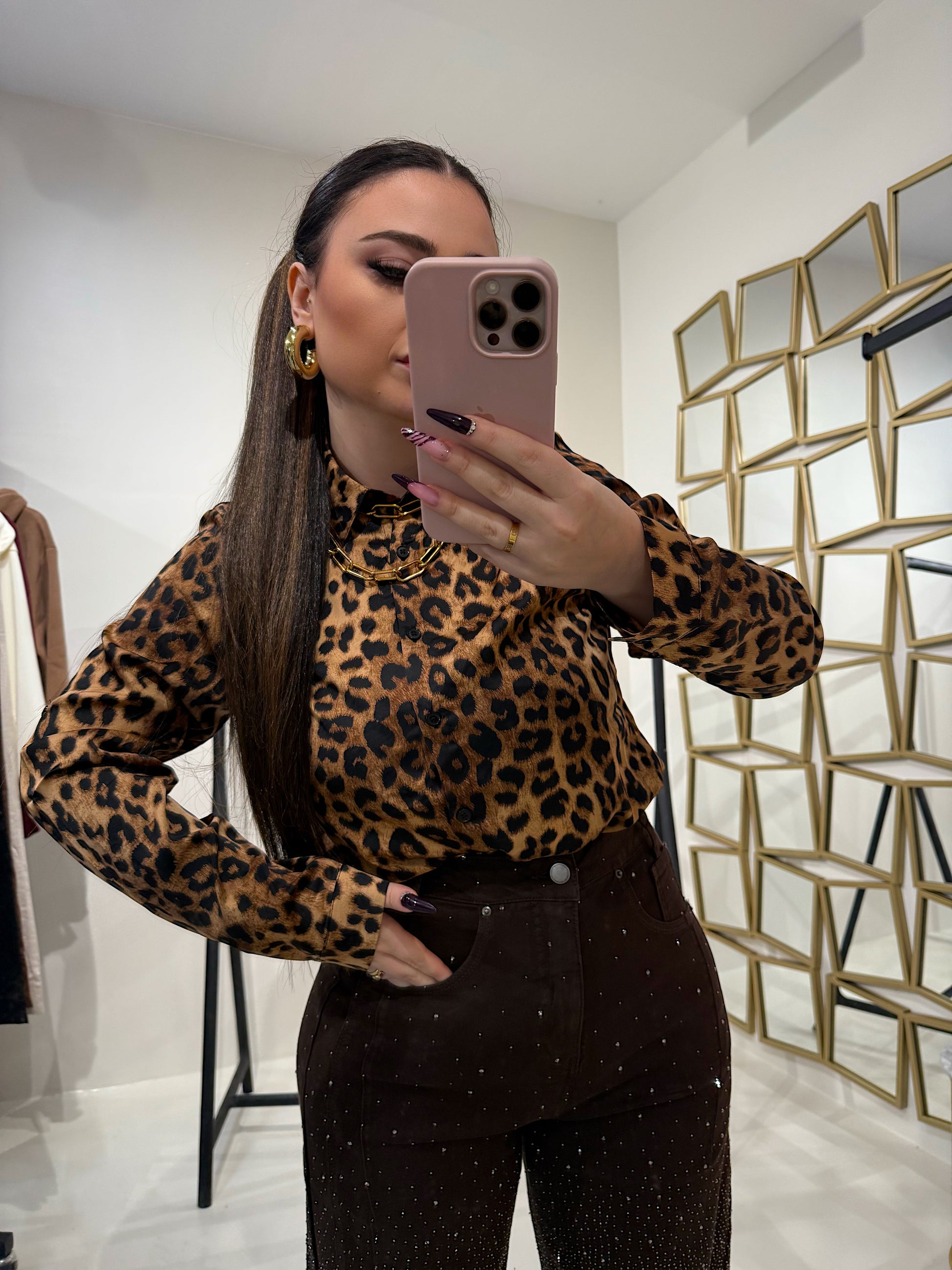 Camicia animalier - R.a. Boutique