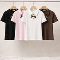 T-shirt fiocco animalier - R.a. Boutique