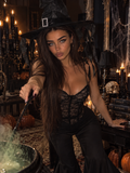Cappello nero con luci (Strega Halloween) - R.a. Boutique