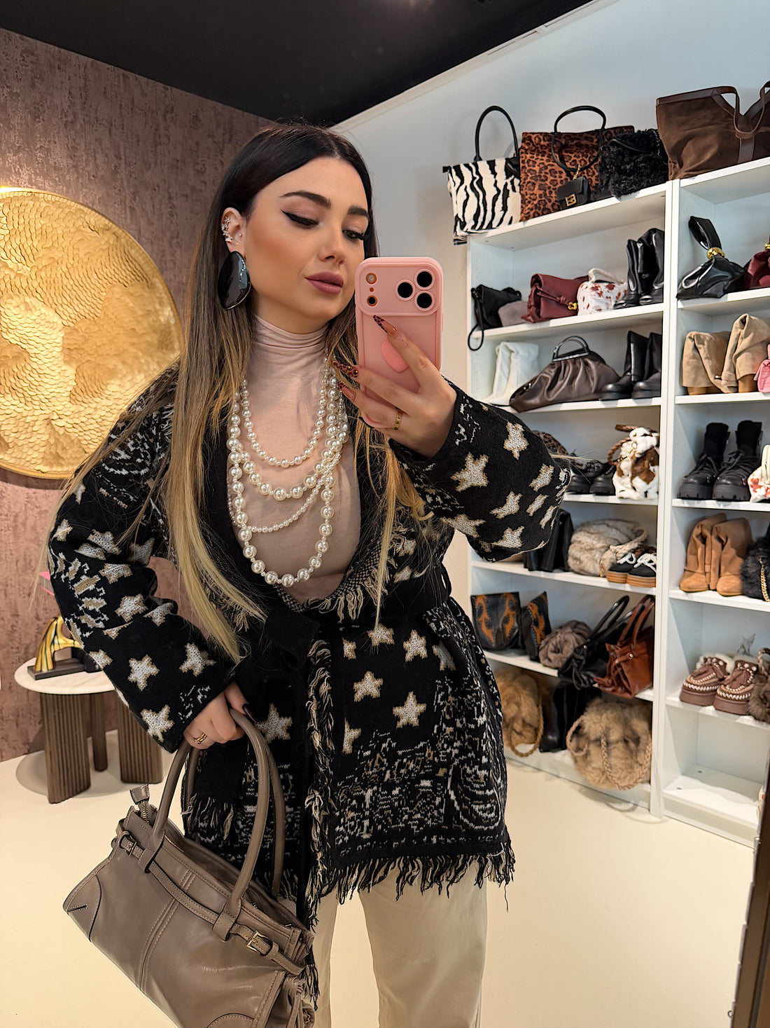 Cardigan Aspen Stars - R.a. Boutique