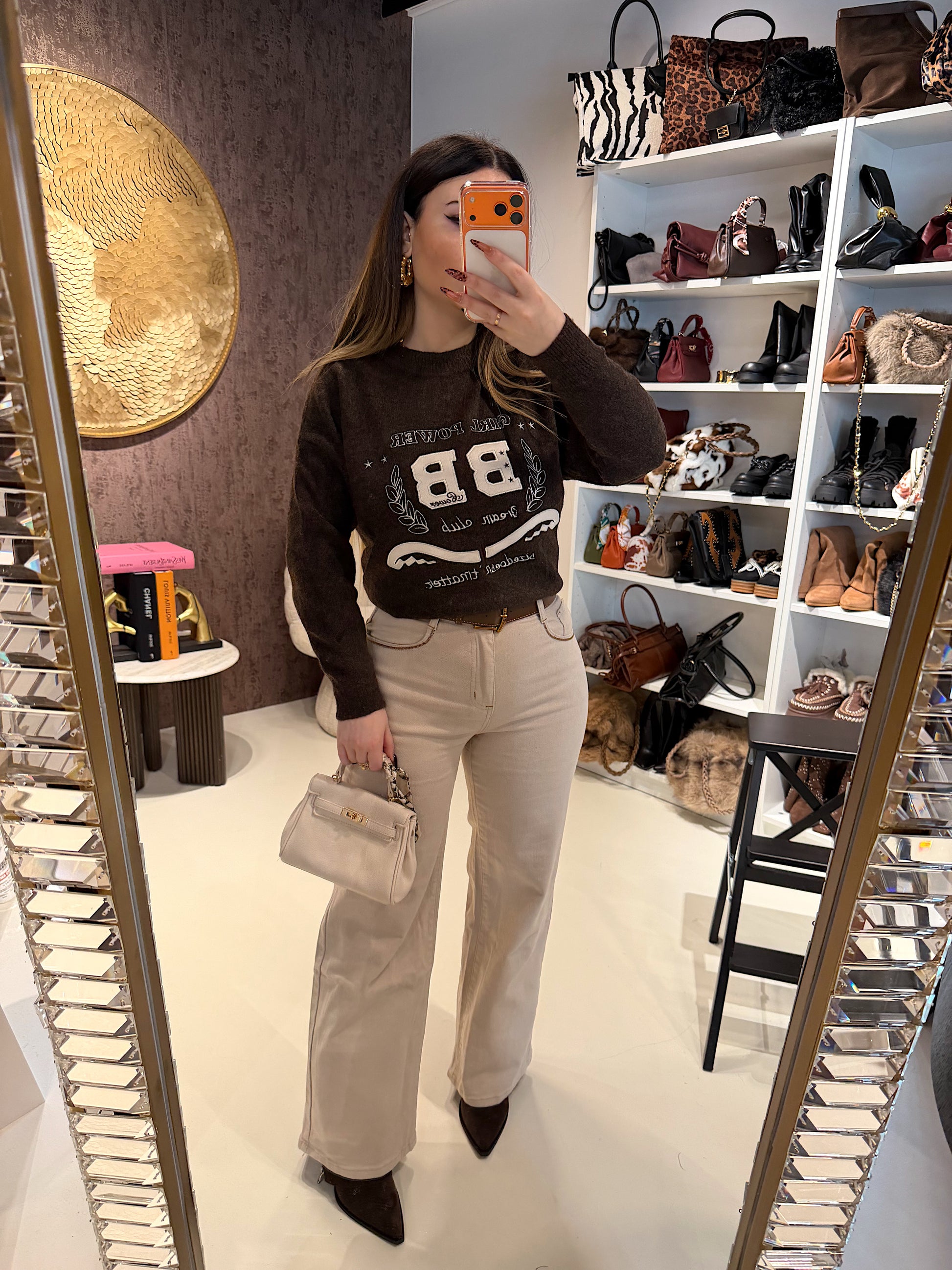 Maglioncino girl Power - R.a. Boutique