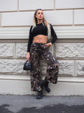 Maglioncino nero crop a onde - R.a. Boutique 