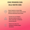 Coda effetto bagnato riccio con Laccio Nero - R.a. Boutique 
