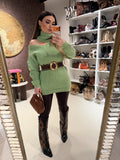 Maglione o mini dress menta - R.a. Boutique