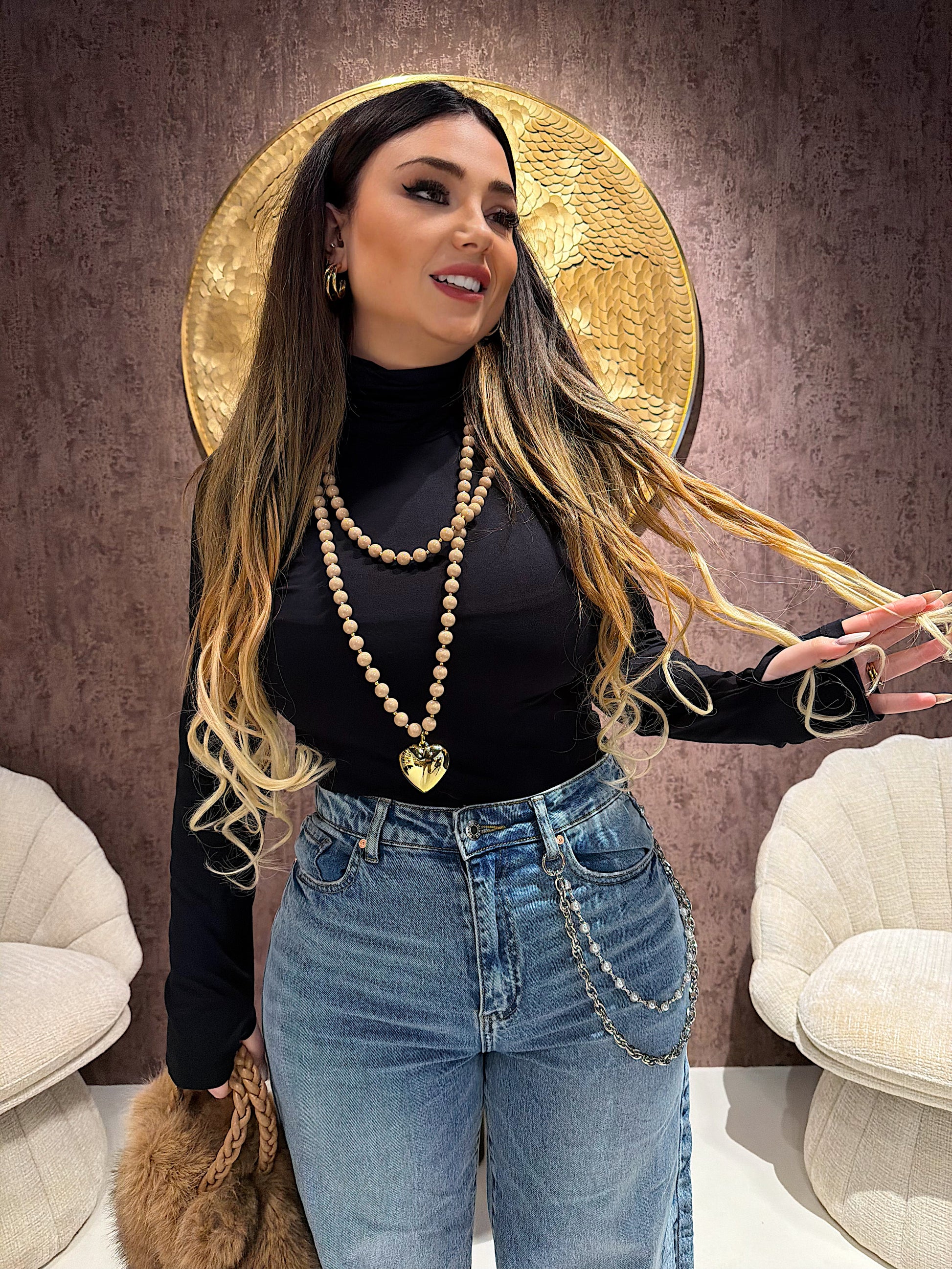 Maglia Essential icon con foro - R.a. Boutique