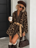 Cardigan Animalier con Frange chiaro - R.a. Boutique