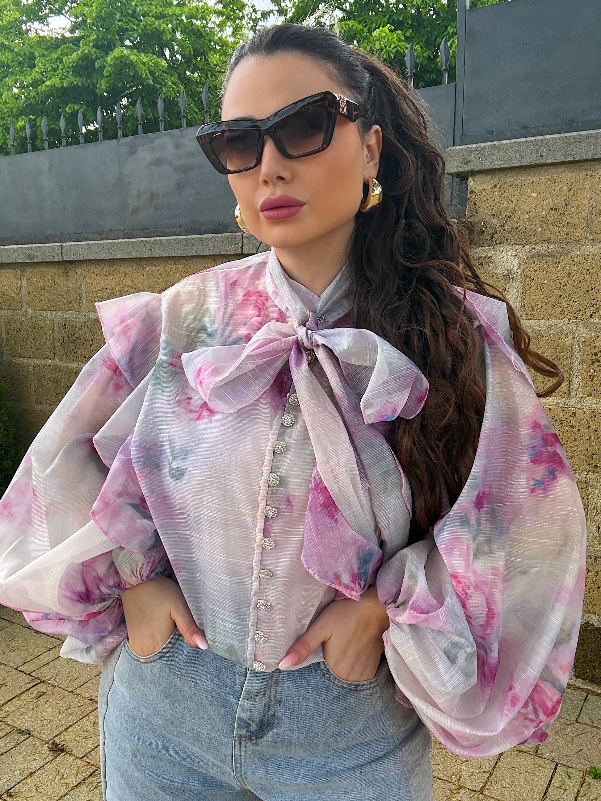 Camicia floreale - R.a. Boutique