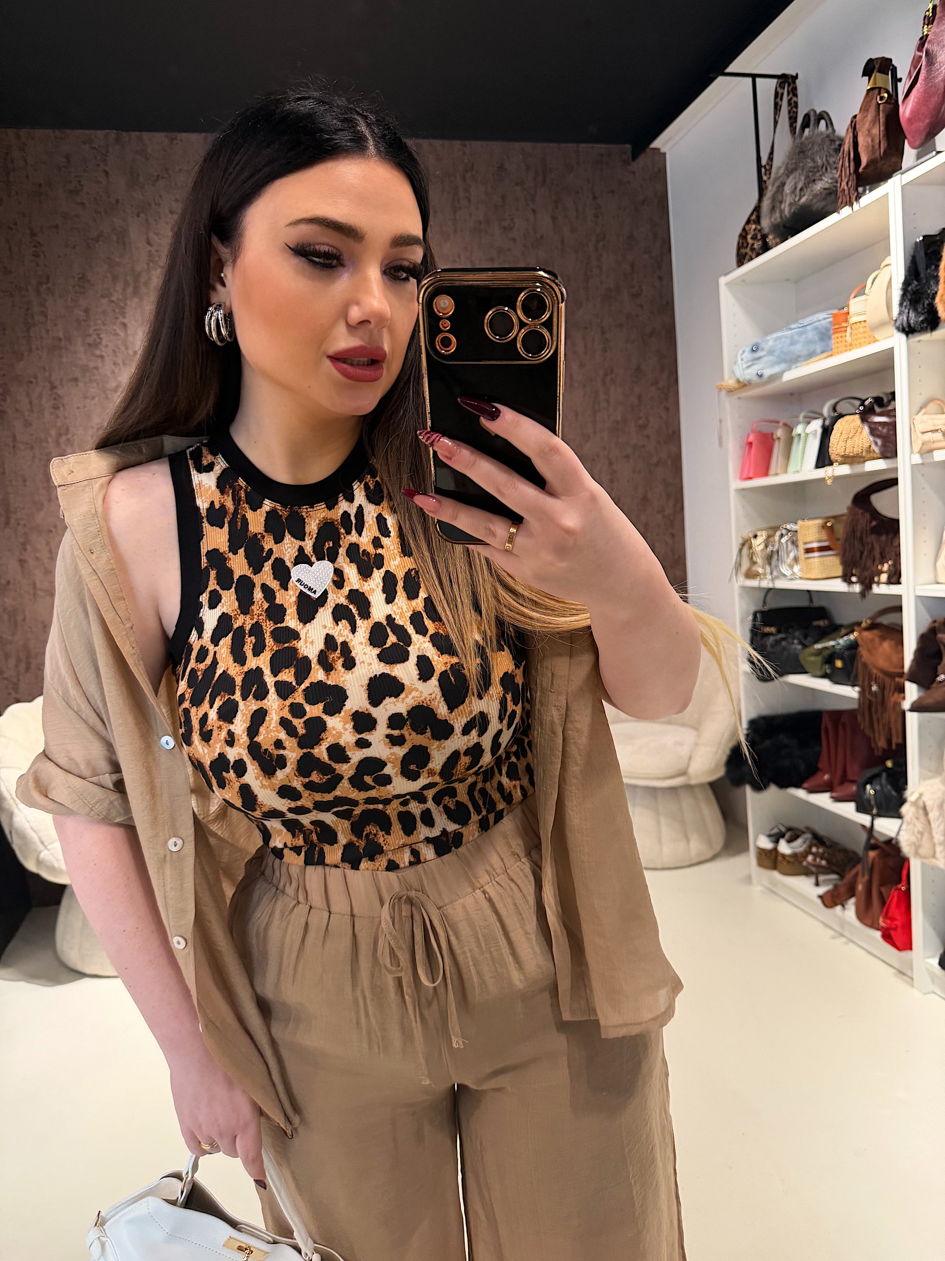 Canotta animalier - R.a. Boutique