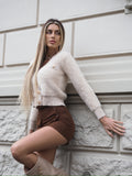 Cardigan morbidissimo beige - R.a. Boutique 