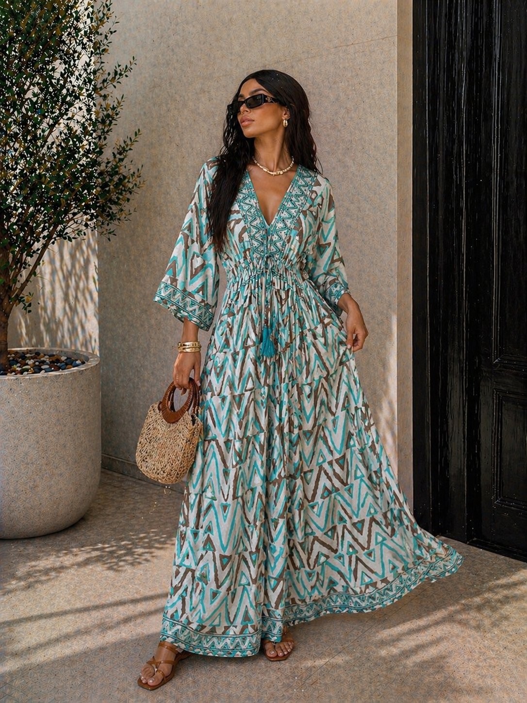 Abito Boho Chic Sahara - R.a. Boutique
