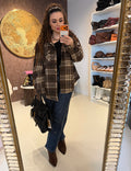 Camicia Oversize in Flanella a Quadri - R.a. Boutique
