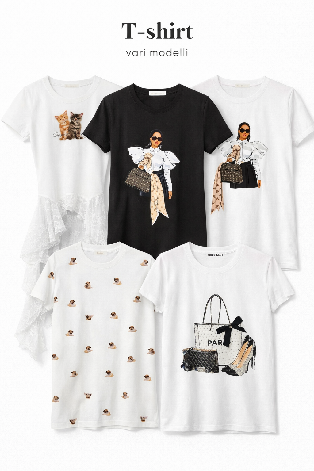 T-shirt vari modelli - R.a. Boutique