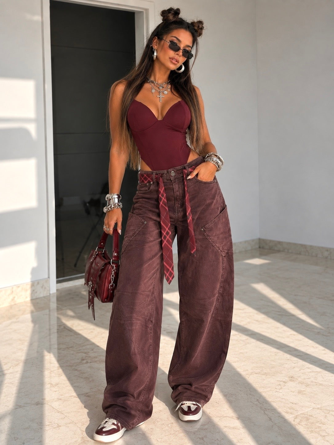 Body Sculpt Cup bordeaux - R.a. Boutique