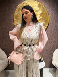 Completo venature luxury con cintura - R.a. Boutique