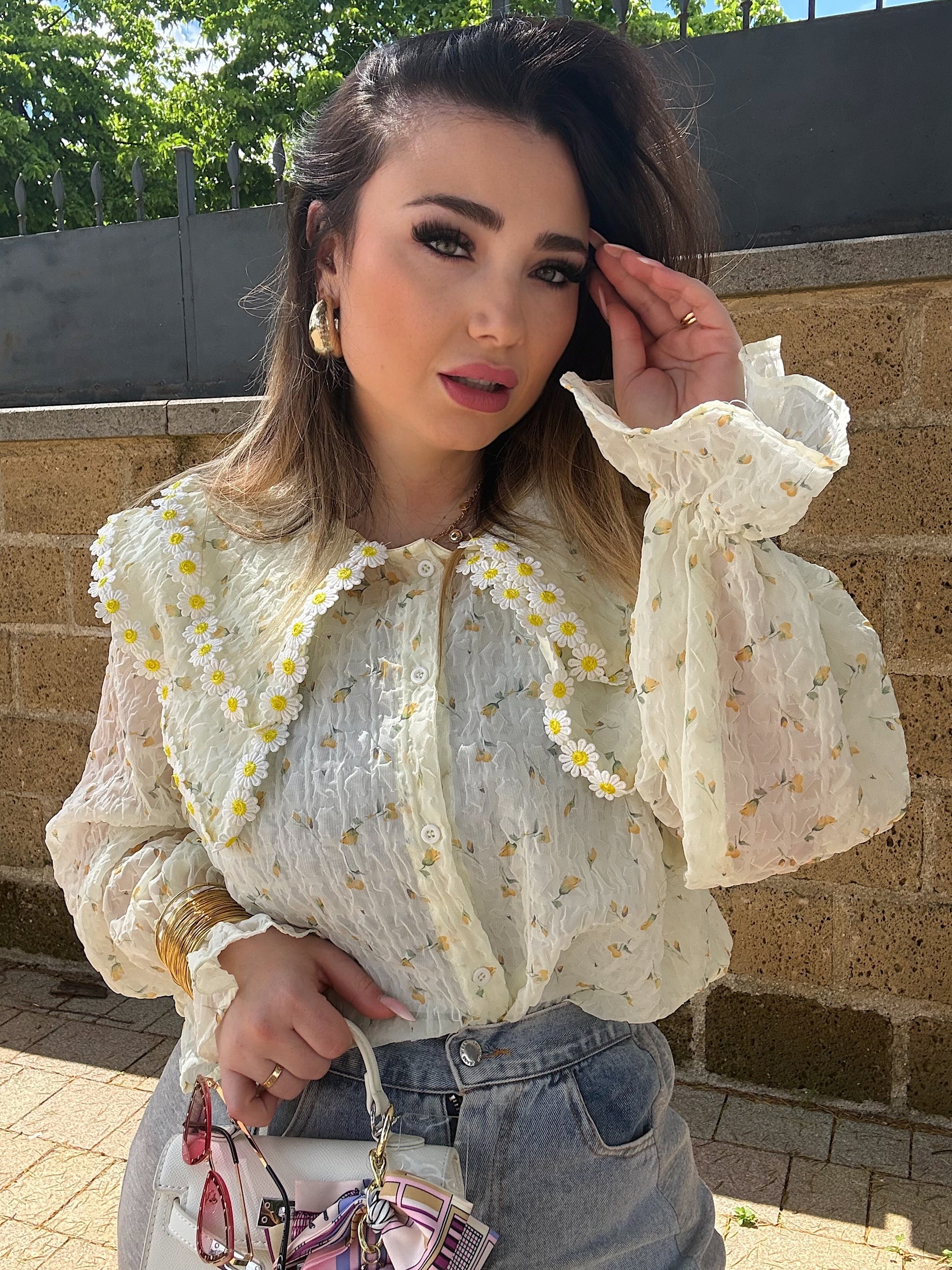 Camicia margherite - R.a. Boutique