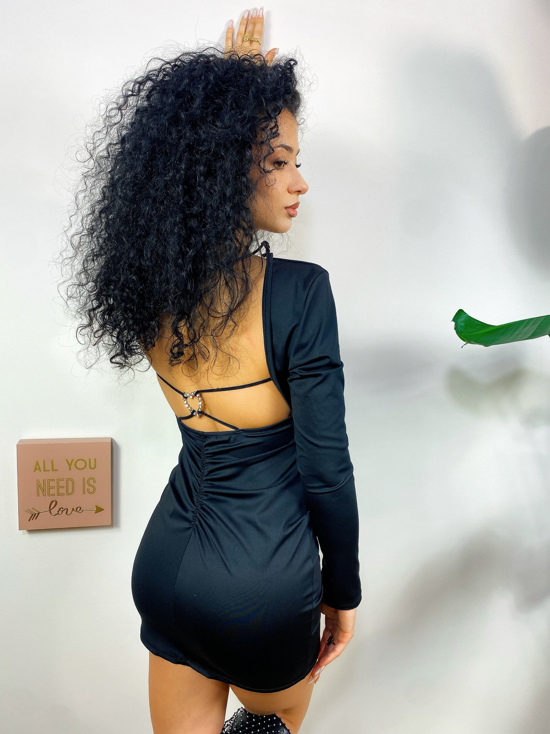 Abito con incroci e cuore - R.a. Boutique 