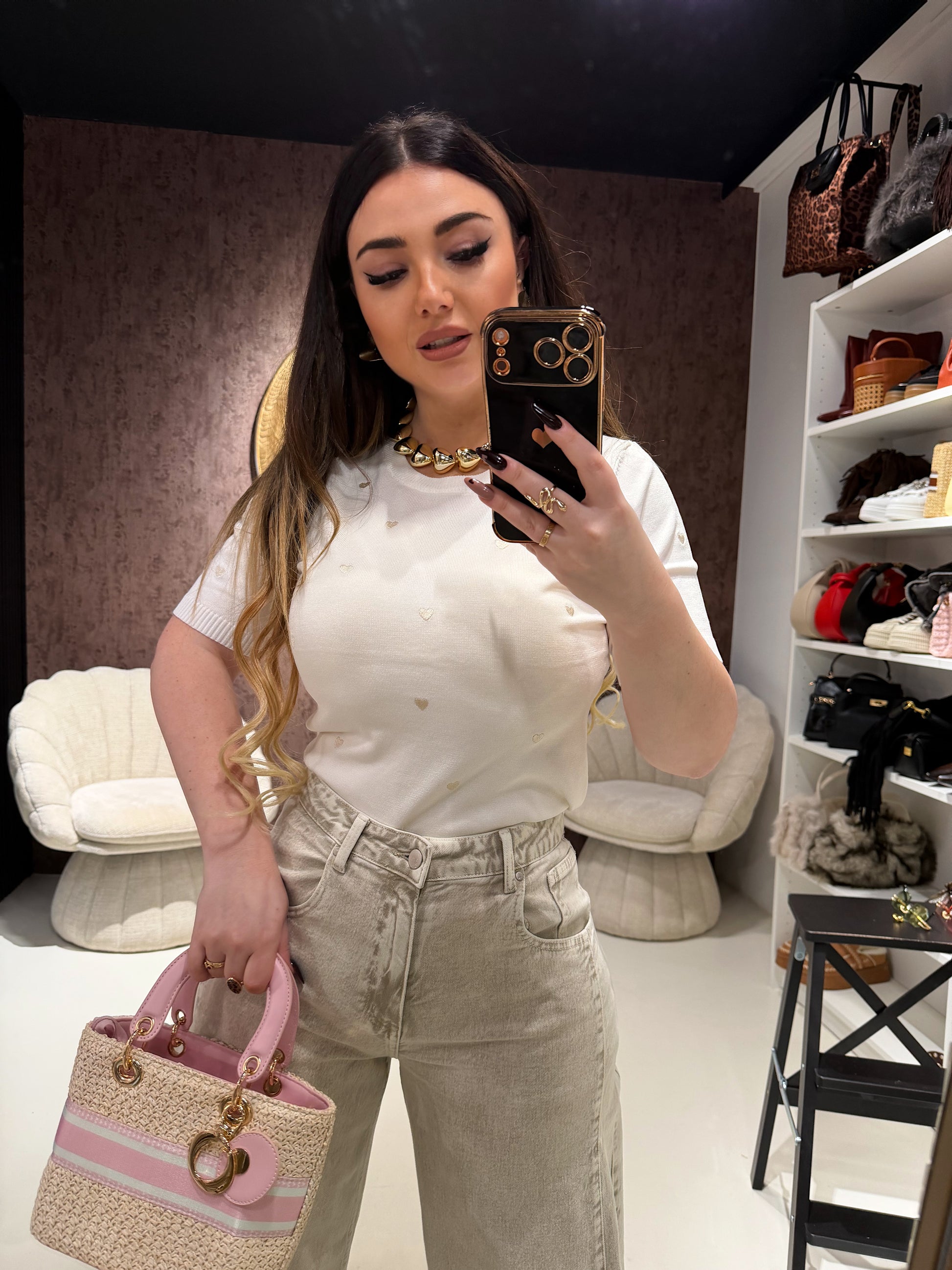 Maglia Heart Touch - R.a. Boutique