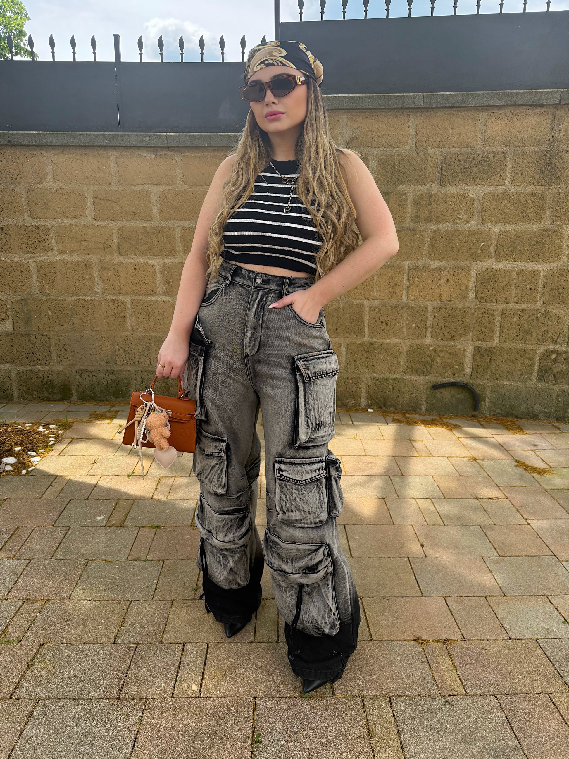 Jeans cargo - R.a. Boutique