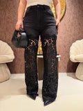 Jeans Bloom black - R.a. Boutique