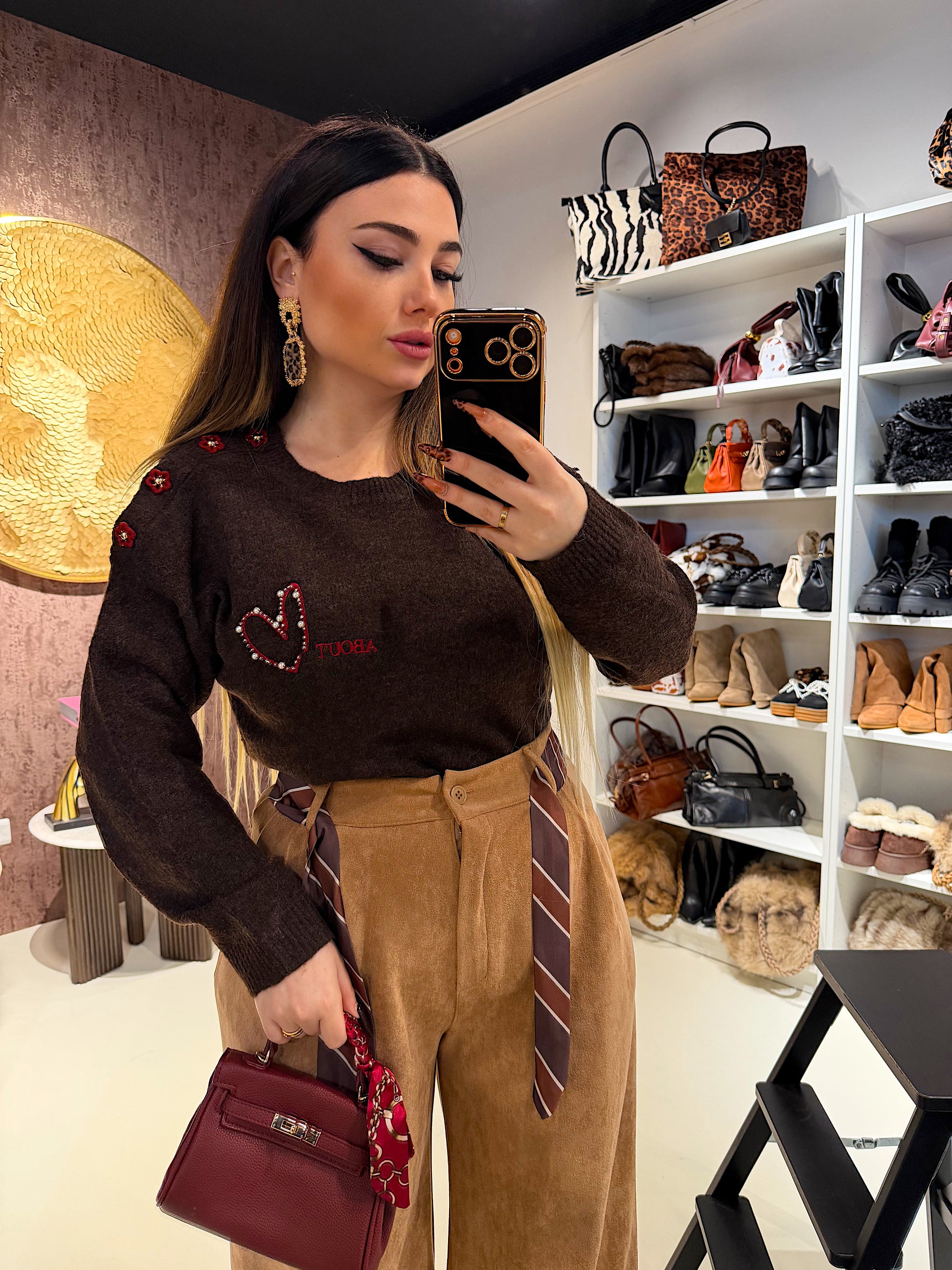 Maglioncino About con cuore - R.a. Boutique