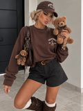 Maglioncino California Teddy Marrone - R.a. Boutique